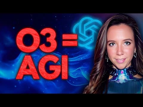 O3 Just BROKE the AI Ceiling 🤯 (AGI is HERE - This Changes Everything) thumbnail