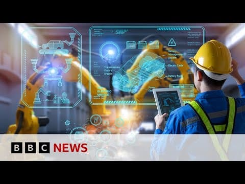 Is AI an existential threat to human jobs? | BBC News thumbnail