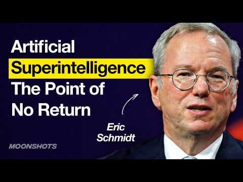 Ex-Google CEO: What Artificial Superintelligence Will Actually Look Like w/ Eric Schmidt & Dave B thumbnail