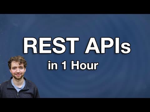 REST API Crash Course - Introduction + Full Python API Tutorial thumbnail