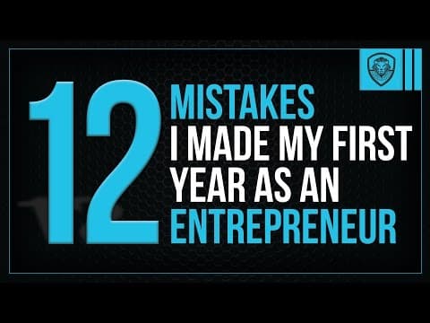 What Are Common Mistakes New Entrepreneurs Make? thumbnail