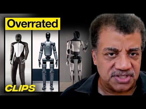 Neil Degrasse Tyson on Humanoid Robots | MOONSHOTS thumbnail