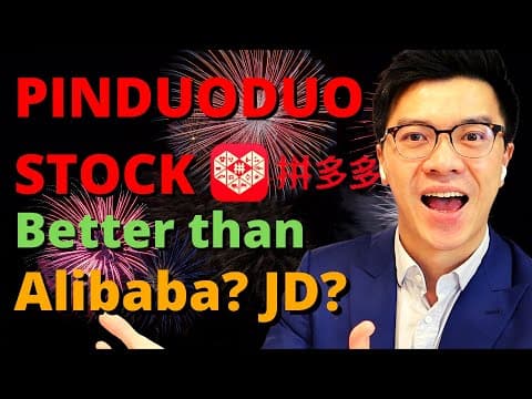 Pinduoduo (PDD) Stock Better Than Alibaba (BABA) and JD.com (JD)? | Best Stock Analysis | thumbnail