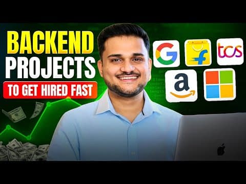 Add these Backend Projects to your Resume | NodeJS thumbnail