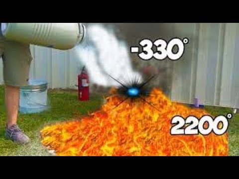 World's Hottest Substance Vs Coldest Substance thumbnail