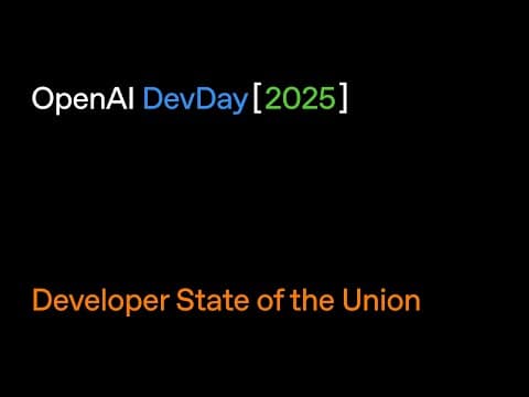 Developer State Of The Union thumbnail