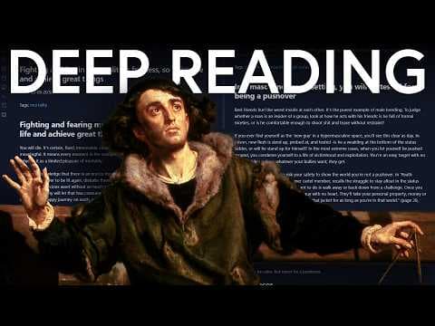 How to Analyze Books like a Renaissance Scholar thumbnail