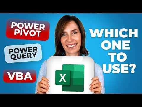 Still Guessing Between Power Query, Power Pivot, and VBA? (Watch This) thumbnail