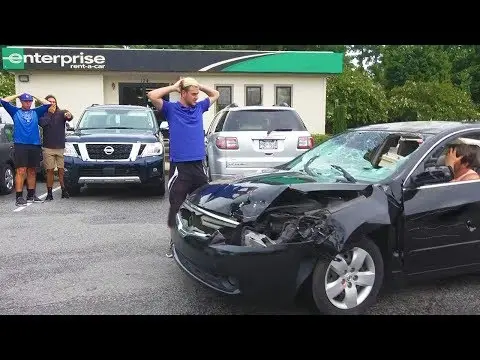Returning Destroyed Rental Cars Prank thumbnail