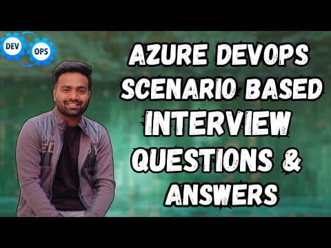 Day-18 | Azure DevOps Scenario Based Interview Questions with Answers #abhishekveeramalla #azure thumbnail