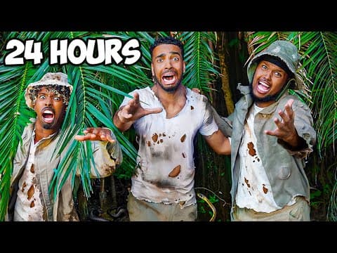 We Survived 24 Hours In The Jungle thumbnail
