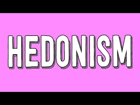 Hedonism and Pleasure - Philosophy Tube thumbnail