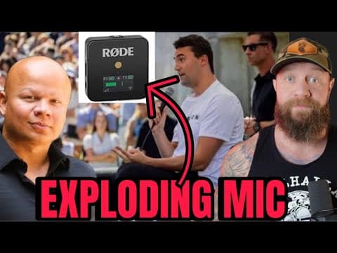 Charlie Kirk Exploding Mic Theory Deep Dive w/ Triggersmart + Jon Bray LIVE 6PM CST thumbnail
