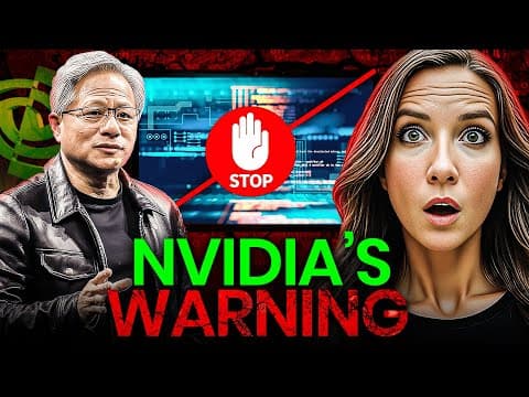 Nvidia CEO’s Shocking Order: “Stop Coding Immediately” - Here’s What Engineers Must Do thumbnail