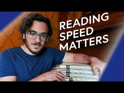 How to Adjust Your Reading Speed for Better Comprehension thumbnail