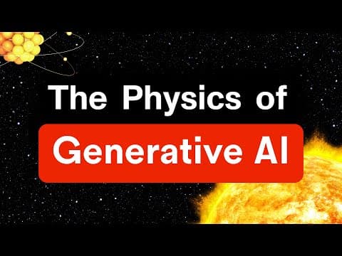 How Do Physics Concepts Enhance Generative AI Models? thumbnail