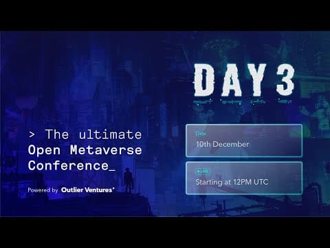 Diffusion Day 3: How Can Developers Build on Polkadot Beyond Parachains? // December 2021 // Open Metaverse thumbnail