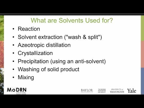 What Are the Applications of Solvents in Chemistry? thumbnail