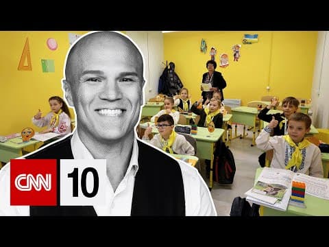 Children in Ukraine head back to school underground | September 3, 2025 thumbnail