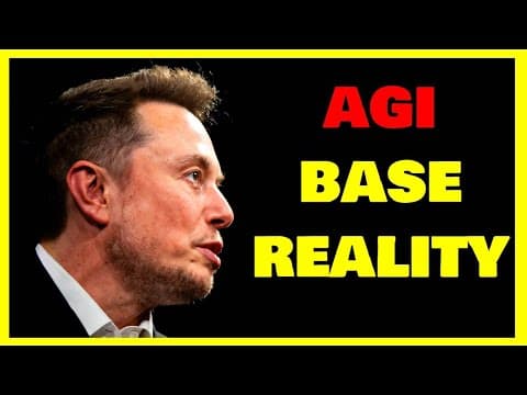What Did Elon Musk Say About AGI and Reality? thumbnail