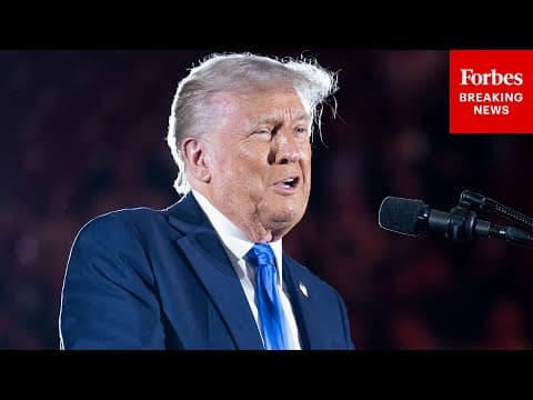 'Don't Waste Your Youth': Trump Offers Life Lessons In University Of Alabama Commencement Address thumbnail