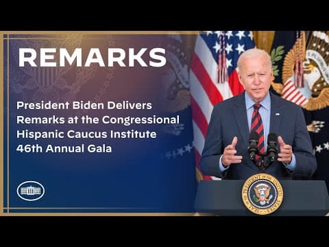 What Did President Biden Say at the Gala? thumbnail