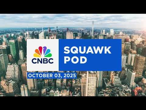 Squawk Pod: A new AI browser & jobs Friday without jobs data - 10/03/25 | Audio Only thumbnail