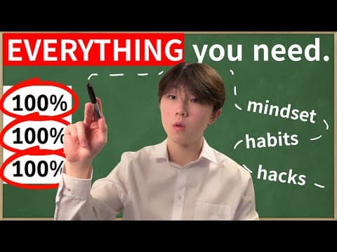 The ULTIMATE guide to be a TOP 1% student in 2026 thumbnail
