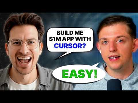 How to build your AI App with Cursor, Firebase, Vercel (Full Tutorial) thumbnail