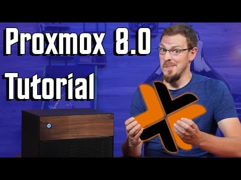 Let's Install Proxmox 8.0! thumbnail