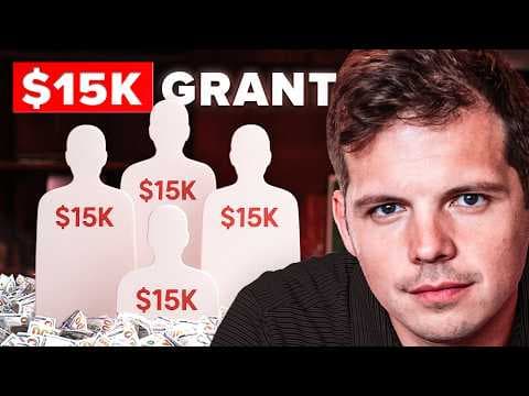 This $15K/Person Grant Feels Like a Cheat Code thumbnail