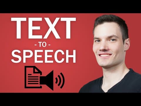 How to Use the Best AI Voice Generator for Free thumbnail