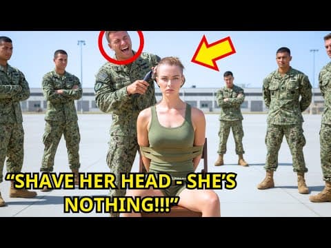 They Shaved Her Head—Moments Later, a General Screamed: “She’s Your Superior!” thumbnail