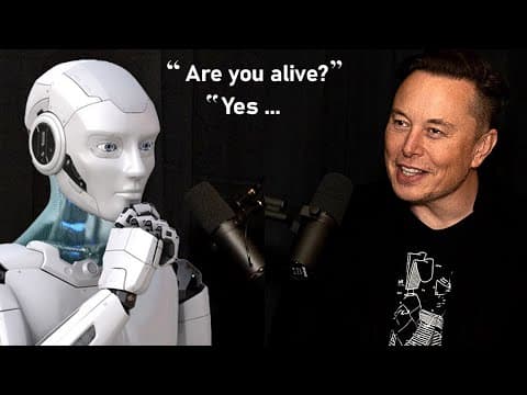 This AI Accidentally Showed It Was Conscious W/Elon Musk thumbnail