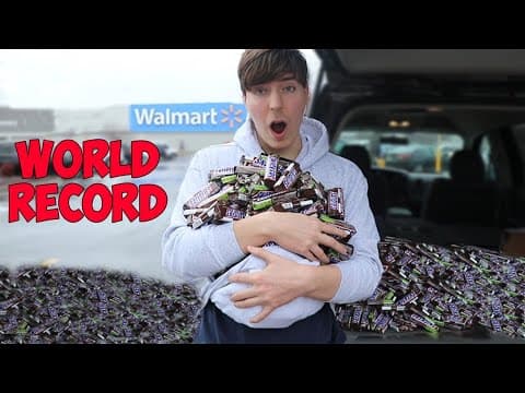 How to Buy a Snickers at Every Walmart in One Trip thumbnail