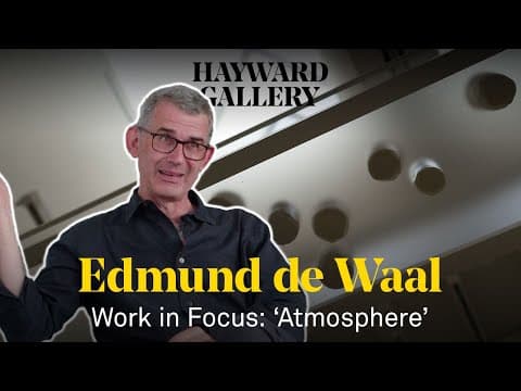Edmund de Waal unveils his installation, 'Atmosphere' | Hayward Gallery thumbnail
