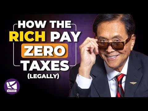 How the Rich Pay NO Taxes (Legally!) - Robert Kiyosaki, Kim Kiyosaki thumbnail