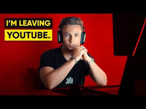 I Have To Stop Making Videos. thumbnail