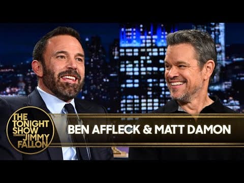 Ben Affleck and Matt Damon on The Odyssey Set thumbnail
