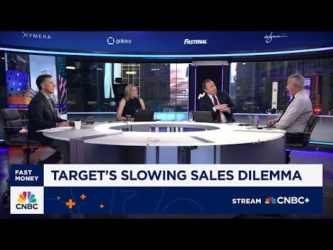 'Fast Money' traders discuss Target's stock drop and CEO shake-up thumbnail