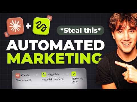 How to Automate Marketing with Claude and Higgsfield thumbnail