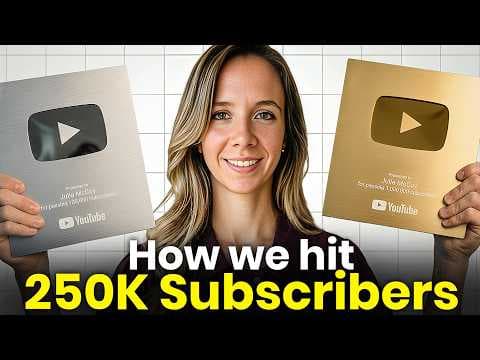 How We Hit 250K Subscribers Without Filming a Single Video thumbnail