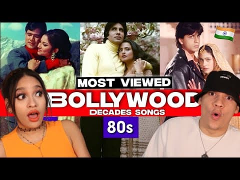 Musicians react to 'Most Viewed Hindi Songs Of Each Decade 70s-80s-90s' thumbnail