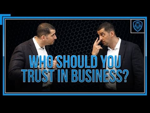 Who To Trust in Business? thumbnail