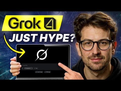 Does Grok 4 Deserve a Spot In Your AI Stack? (Here's The Truth) thumbnail