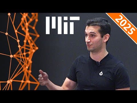MIT 6.S191 (2025): Reinforcement Learning thumbnail