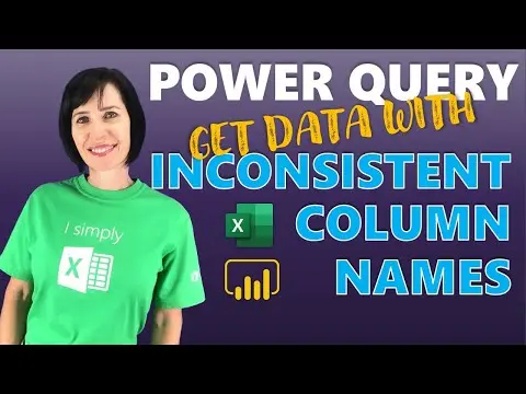 Power Query Combine Files with Different Column Names - Super EASY! thumbnail