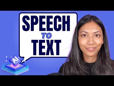 What Is the Best Free Speech-to-Text AI in 2023? thumbnail