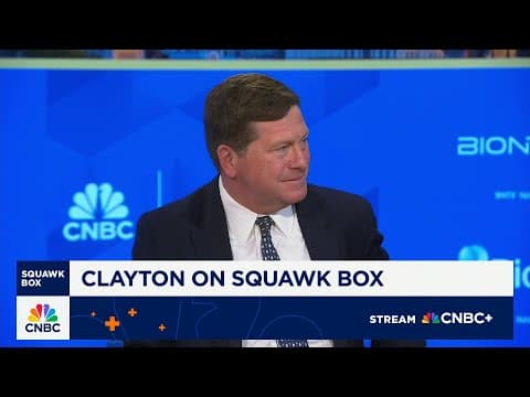 Watch CNBC's full interview with former SEC chairman Jay Clayton thumbnail