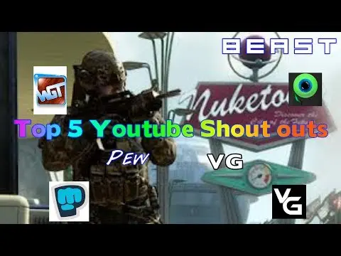 Top Youtube "ShoutOuts" thumbnail